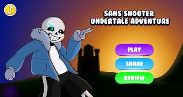 Sans Undertale Game fight Run постер