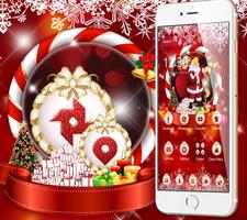 New Year Snow Christmas Theme постер