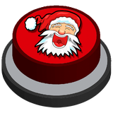 Ho Ho Ho Santa Claus Button