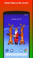 Santa Claus On the Screen Affiche
