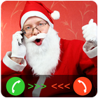Videoanruf vom Weihnachtsmann (Streich) Zeichen