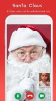 Fake Video Call : Santa Claus FakeTime prank Affiche