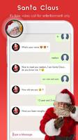 Fake Video Call : Santa Claus FakeTime prank capture d'écran 2