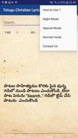 Telugu Christian Lyrics Book screenshot 1