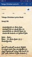 Telugu Christian Lyrics Book capture d'écran 2