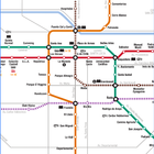 Santiago Metro App 圖標