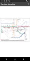 Santiago Metro App постер