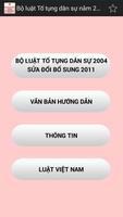 Bộ luật Tố tụng dân sự 2015 الملصق