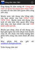 Công Ước Viên 1961 capture d'écran 1