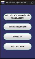 Luật Tổ chức viện kiếm sát nhân dân 2014 Poster