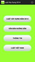 Luật Xây Dựng Việt Nam 2014 海报