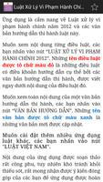 Luật Xử lý vi phạm hành chính 2012 imagem de tela 1