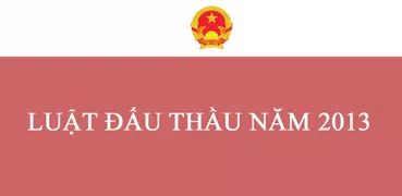 Luật Đấu thầu Việt Nam 2013