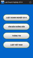 Luật Doanh Nghiệp Việt Nam 2014 ポスター
