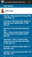 Luật Doanh Nghiệp Việt Nam 2005 स्क्रीनशॉट 2