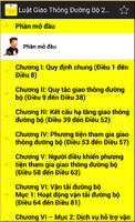 Luật Giao thông đường bộ năm 2 screenshot 2