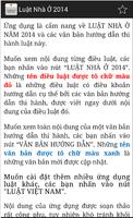 Luật Nhà ở Việt Nam 2014 capture d'écran 1
