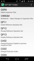 SAP QM T-Codes Screenshot 1