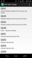 SAP QM T-Codes اسکرین شاٹ 2