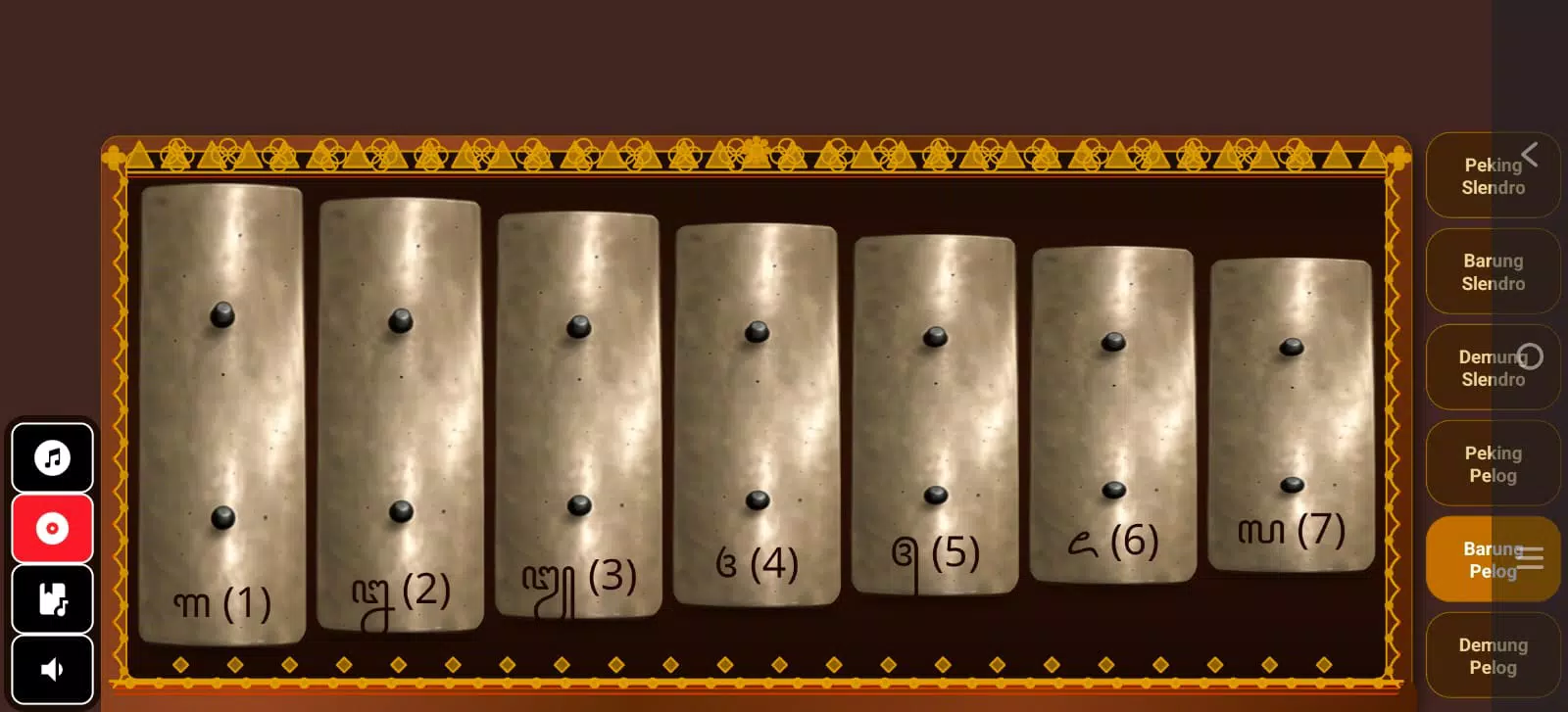 Saron Virtual Instrument