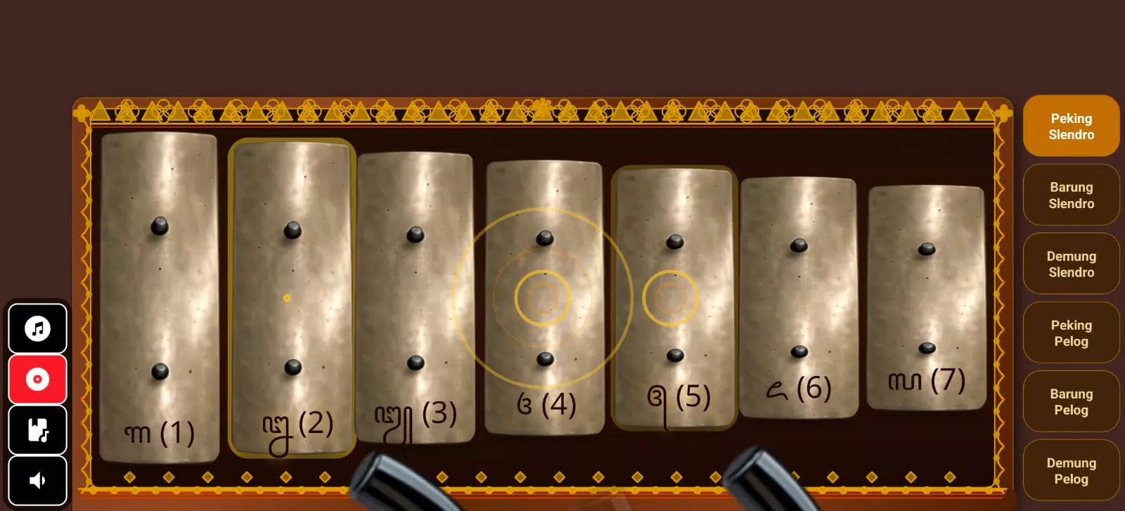 Saron Virtual Instrument