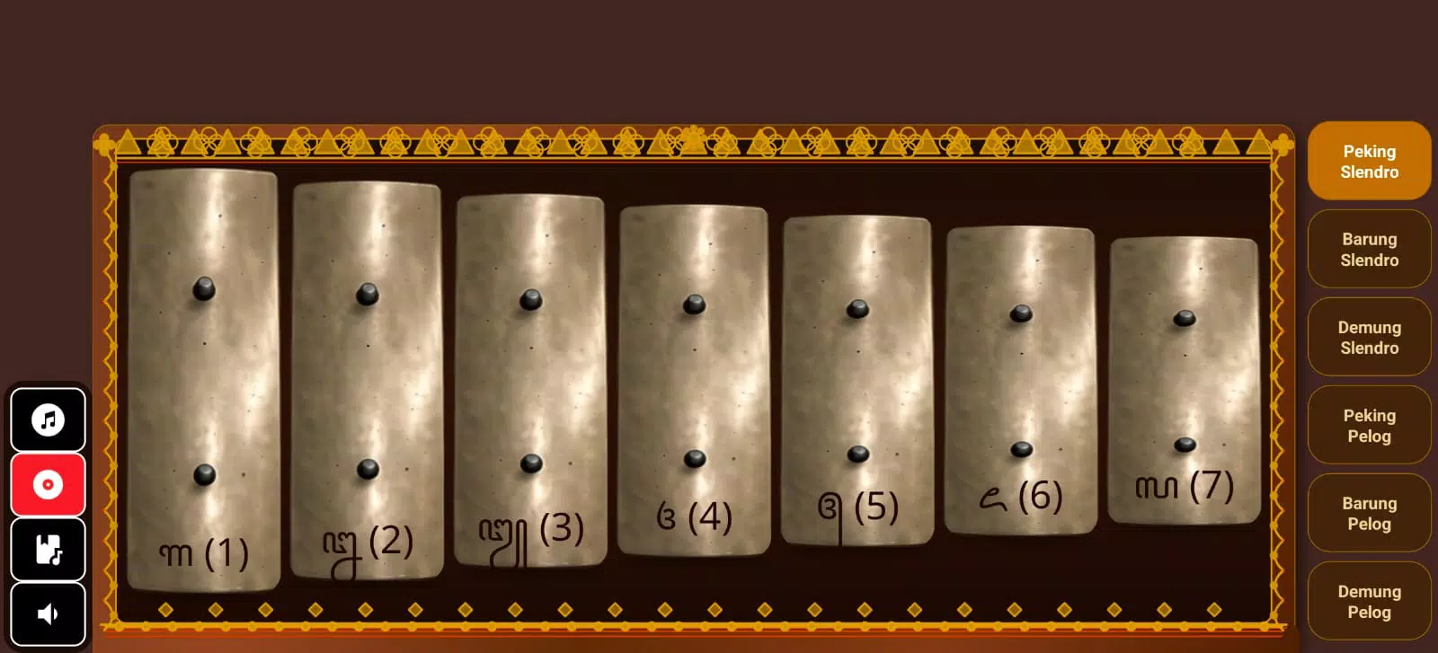 Saron Virtual Instrument