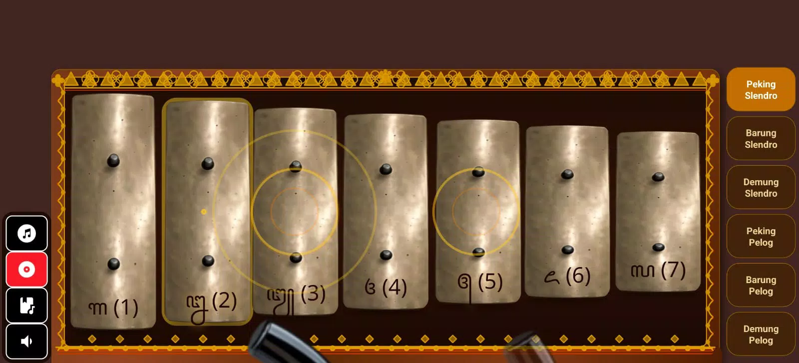 Saron Virtual Instrument