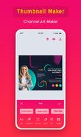 Thumbline Maker - logo Maker الملصق