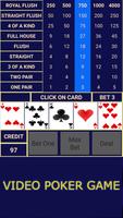 Video Poker Game capture d'écran 3