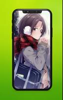 Anime Wallpaper Girl Scarf 截圖 3