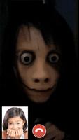 Spooky Momou Call horror Prank captura de pantalla 2
