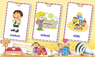 School Cards Affiche