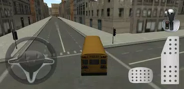 ônibus escolar 3D