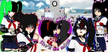 SchoolGirl AI 3D Anime Sandbox