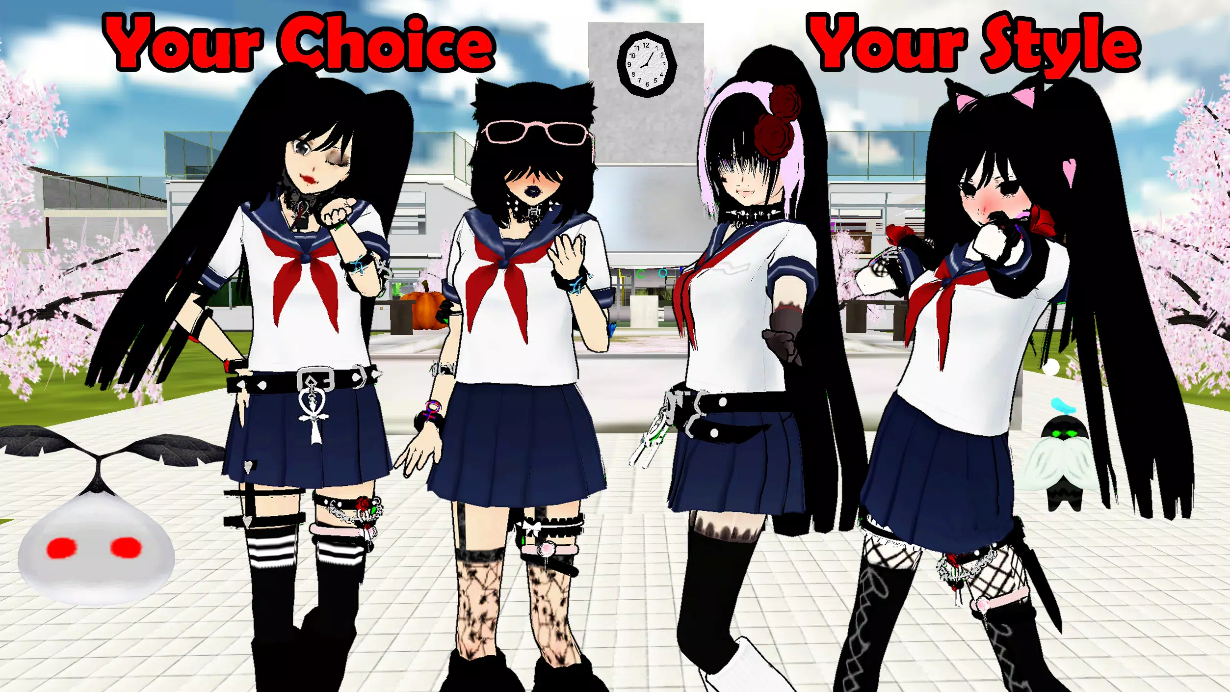 SchoolGirl AI 3D Anime Sandbox APK for Android Download