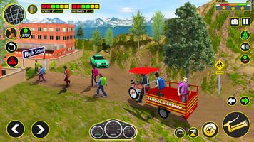 School Auto Rickshaw Simulator capture d'écran 1