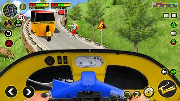 School Auto Rickshaw Simulator capture d'écran 3