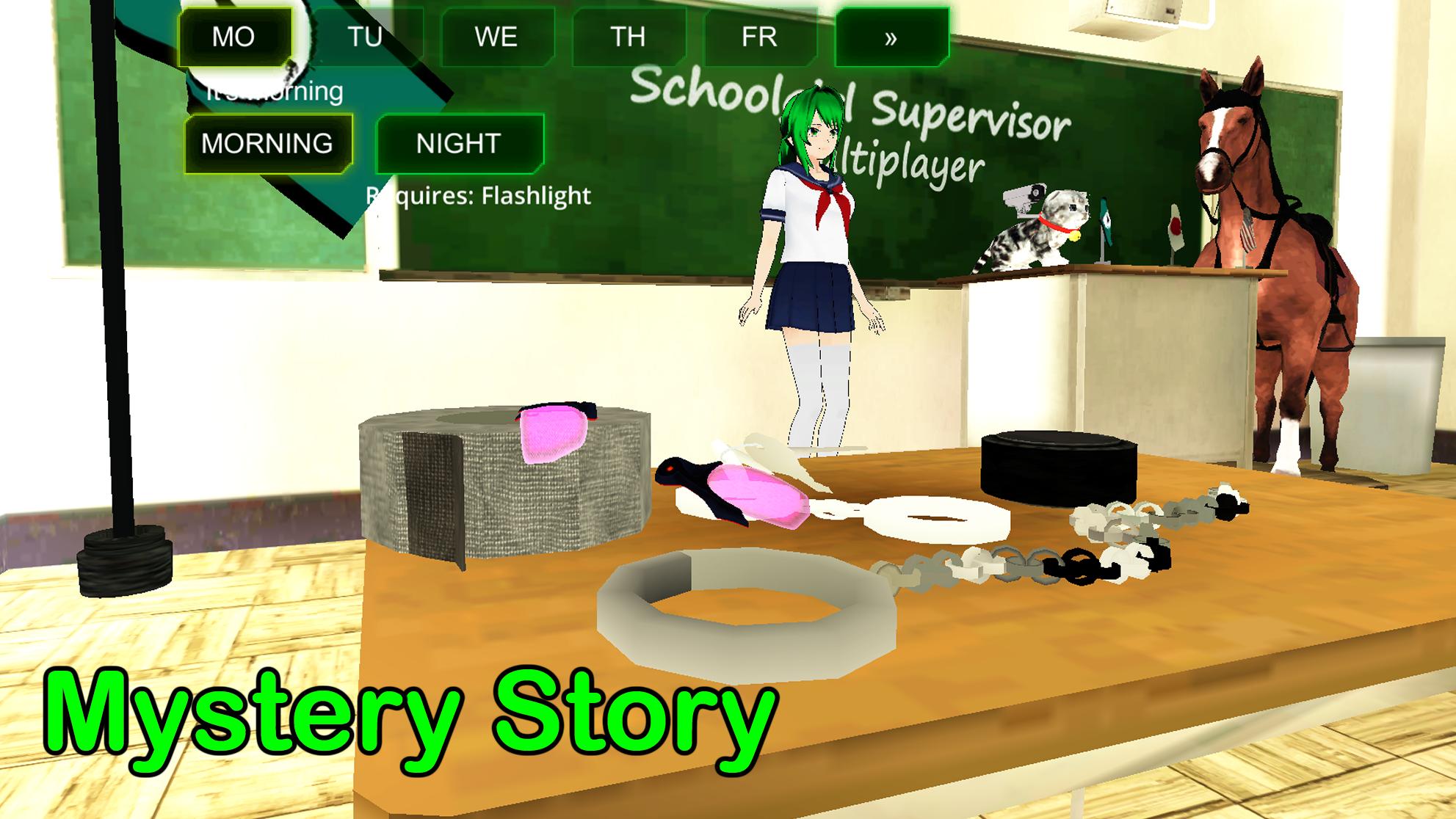 School girl supervisor