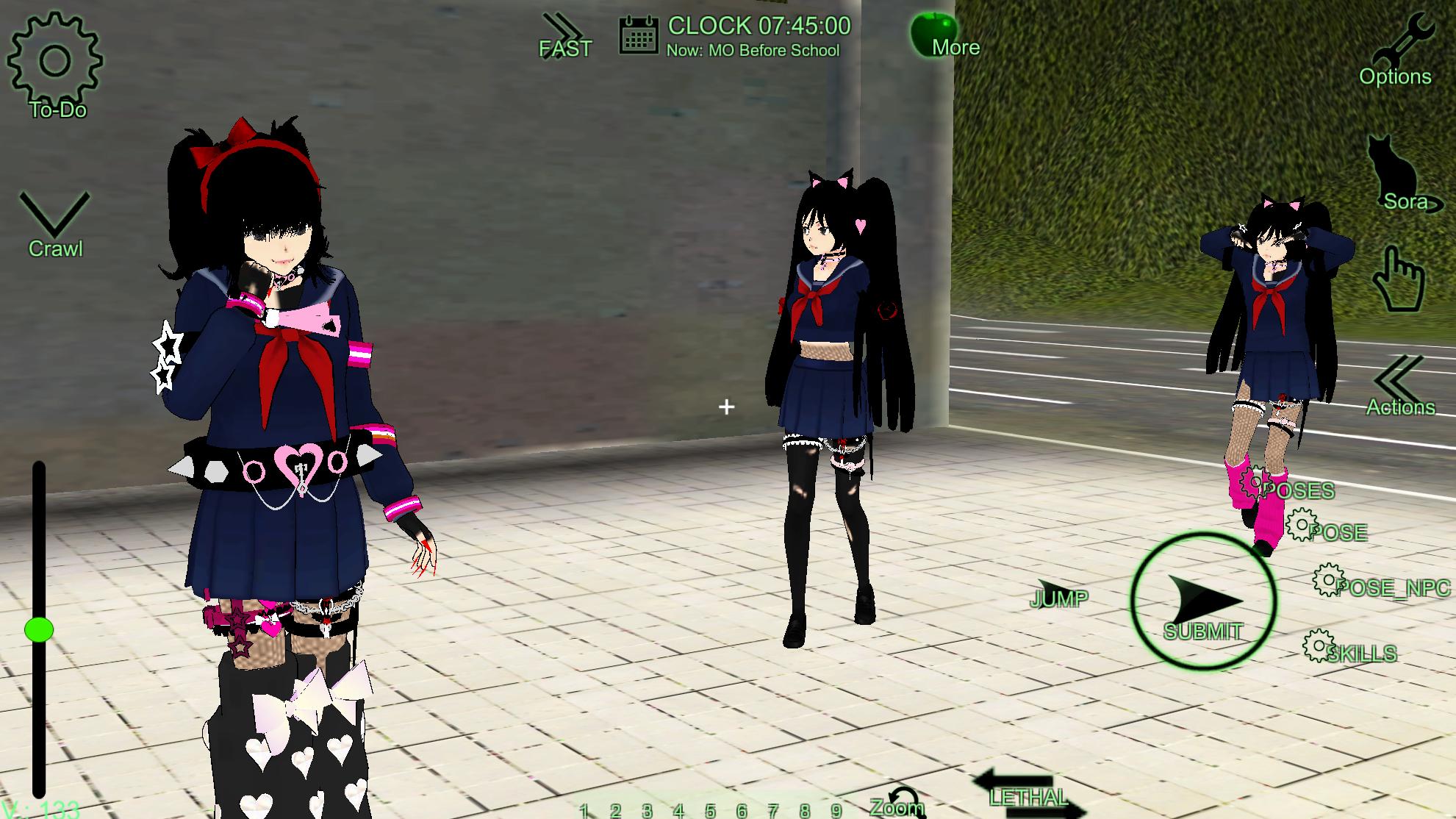 School girl supervisor