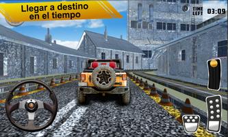 Aparcamiento Jeep 4x4 Poster
