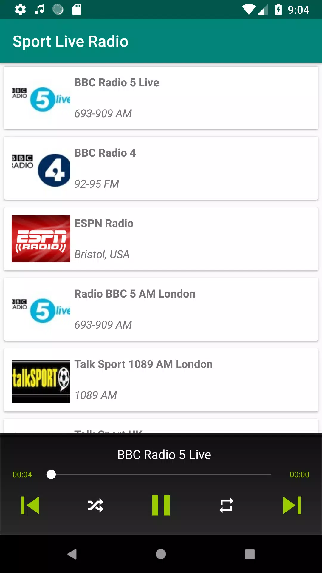 Sport Live Radio APK for Android Download