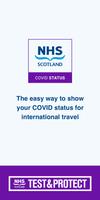 NHS Scotland Covid Status โปสเตอร์