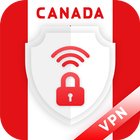 Canada VPN Private - Canada Unlimited Free VPN أيقونة