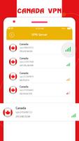 Canada VPN Private - Canada Unlimited Free VPN captura de pantalla 1