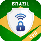 Brazil VPN Private - Brazil Unlimited Free VPN icône