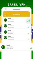 Brazil VPN Private - Brazil Unlimited Free VPN capture d'écran 1