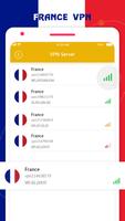 France VPN Private - France Unlimited Free VPN スクリーンショット 1