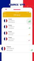 France VPN Private - France Unlimited Free VPN capture d'écran 1