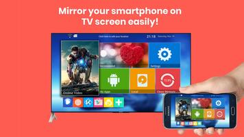 Miracast Android para TV Cartaz