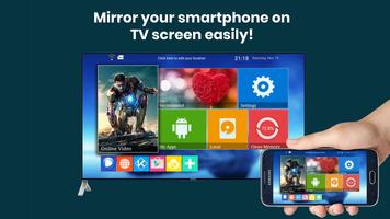 Miracast Pencerminan Layar poster